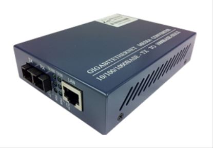 Amer Networks MRM-GT/GSXSC2 network media converter 1000 Mbit/s Blue1