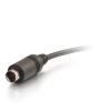 C2G 6FT DB9F-8PMD MITSUBISHI RS232 PROJ CBL serial cable Black 72" (1.83 m) DB9 8-pin Mini Din2