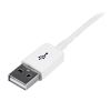 StarTech.com 3m USB2.0 m/f USB cable 118.1" (3 m) USB A White2