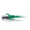 C2G 10ft Cat6 networking cable Green 120.1" (3.05 m) S/FTP (S-STP)2