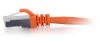 C2G 25ft. Cat6 RJ-45 networking cable Orange 300" (7.62 m) S/FTP (S-STP)3