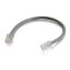 C2G 6" Cat5e networking cable Gray 5.91" (0.15 m) U/UTP (UTP)1