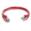 C2G 6" Cat6 networking cable Red 5.91" (0.15 m) U/FTP (STP)1