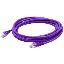 AddOn Networks 3.05m Cat6 RJ-45 networking cable Violet 120.1" (3.05 m) U/UTP (UTP)1