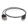 C2G 27053 USB cable 17.7" (0.45 m) USB 2.0 USB A Micro-USB B Black1