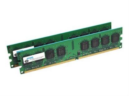 Edge 2GB (2x1GB) DDR2 667 MHz / PC2-5300 UDIMM 240-pin ECC memory module1