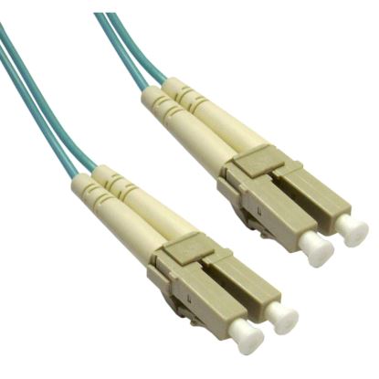 AddOn Networks LC - LC, LOMM, OM4, 9m fiber optic cable 354.3" (9 m) OFC Turquoise1