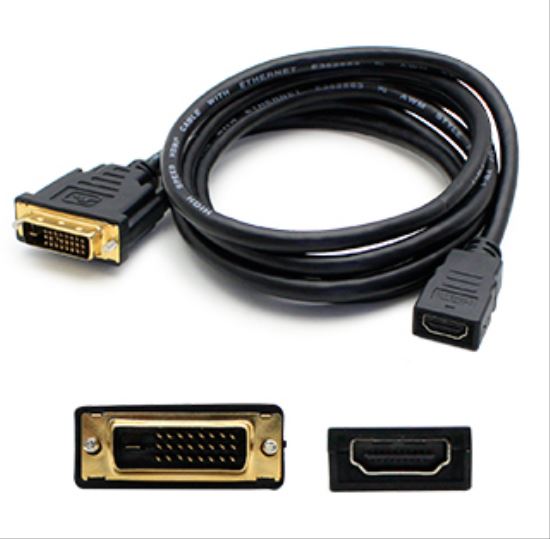 AddOn Networks DVID2HDMI-5PK video cable adapter 7.87" (0.2 m) DVI-D HDMI1