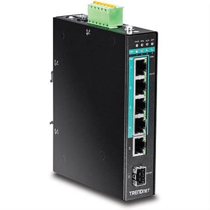 Trendnet TI-PG541 network switch Unmanaged L2 Gigabit Ethernet (10/100/1000) Power over Ethernet (PoE) Black1