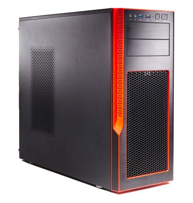 Supermicro SuperChassis GS50-000R Midi Tower Black, Red1