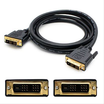 AddOn Networks DC198A-AO-5PK DVI cable 71.7" (1.82 m) DVI-D Black1