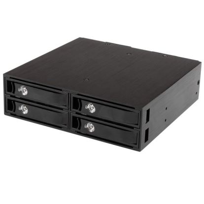 StarTech.com SATSASBP425 drive bay panel 5.25" Storage drive tray Black1