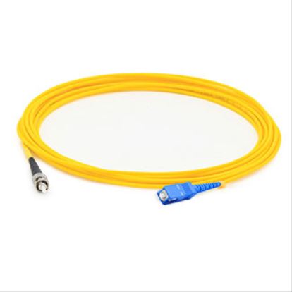 AddOn Networks 10m ST/SC fiber optic cable 393.7" (10 m) OS1 Yellow1