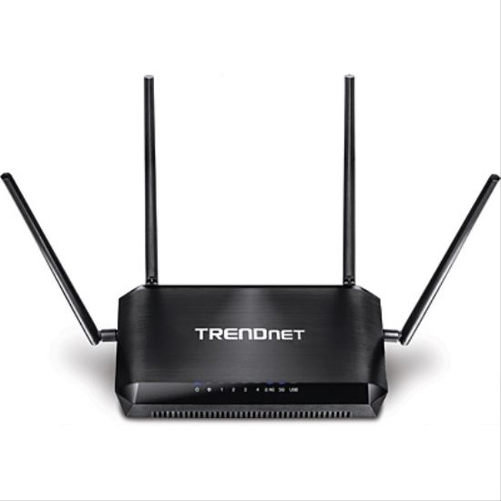 Trendnet AC2600 StreamBoost wireless router Gigabit Ethernet 4G Black1