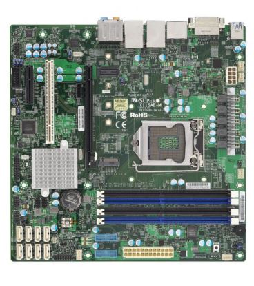 Supermicro X11SAE-M Intel® C236 LGA 1151 (Socket H4) micro ATX1