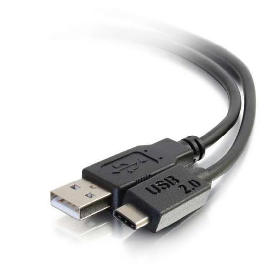 C2G 28871 USB cable 72" (1.83 m) USB 2.0 USB A USB C Black1