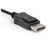 StarTech.com DP2HD4K60S video cable adapter 8.46" (0.215 m) DisplayPort HDMI Black3