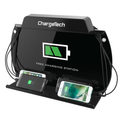 ChargeTech CT-300061 charging station organizer Wall mounted Black1