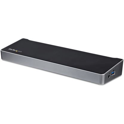 Picture of StarTech.com DK30CH2DPPD laptop dock/port replicator Wired USB 3.2 Gen 1 (3.1 Gen 1) Type-C Black, Silver