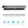 Picture of StarTech.com DK30CH2DPPD notebook dock/port replicator Wired USB 3.2 Gen 1 (3.1 Gen 1) Type-C Black, Silver