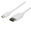 StarTech.com CDP2DPMM6W video cable adapter 70.9" (1.8 m) USB Type-C DisplayPort White1