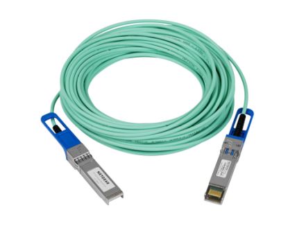 Picture of NETGEAR AXC7615 InfiniBand cable 590.6" (15 m) SFP+ Turquoise