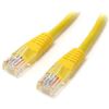 StarTech.com 2 ft Yellow Molded Category 5e (350 MHz) UTP Patch Cable networking cable 24" (0.61 m)1