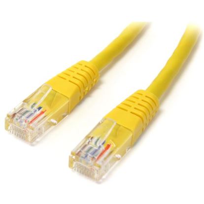 StarTech.com 2 ft Yellow Molded Category 5e (350 MHz) UTP Patch Cable networking cable 24" (0.61 m)1