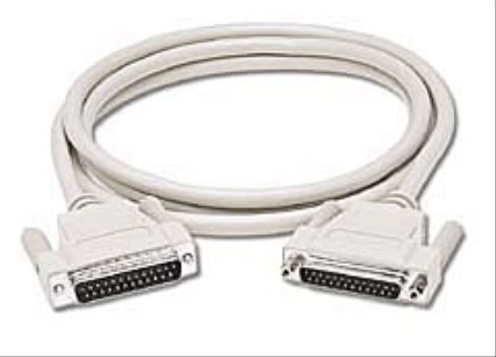C2G DB25 M/M Null Modem Cable 25ft networking cable 300" (7.62 m)1