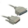 C2G DB25M to C36M Parallel 6ft printer cable 72" (1.83 m) Beige1