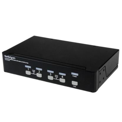 StarTech.com StarView 4-Port DVI USB KVM switch Black1