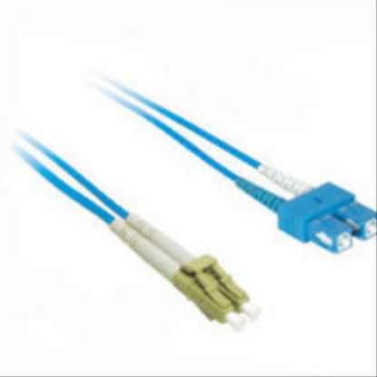 C2G 5m LC/SC Duplex 50/125 Multimode Fiber Patch Cable fiber optic cable 196.9" (5 m) Blue1