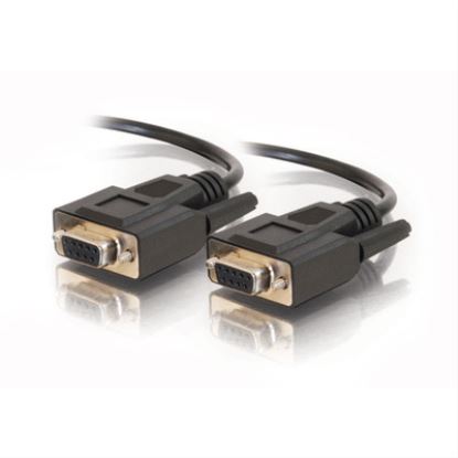 C2G 3ft DB9 F/F Cable - Black serial cable 35.8" (0.91 m) DB-91