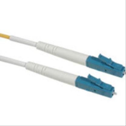 C2G 15m LC/LC Simplex 9/125 Single-Mode Fiber Patch Cable - Yellow fiber optic cable 590.6" (15 m)1
