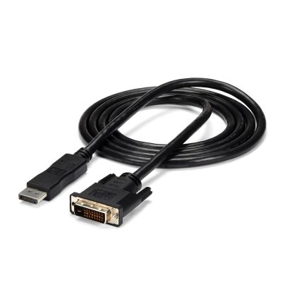 StarTech.com DP2DVIMM6 video cable adapter 70.9" (1.8 m) DisplayPort DVI-D Black1