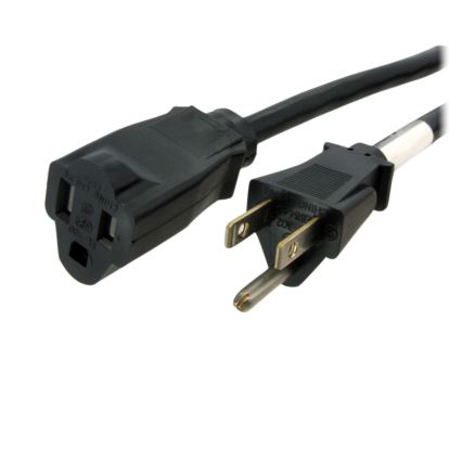 StarTech.com PAC10110 power cable Black 118.1" (3 m) NEMA 5-15P NEMA 5-15R1