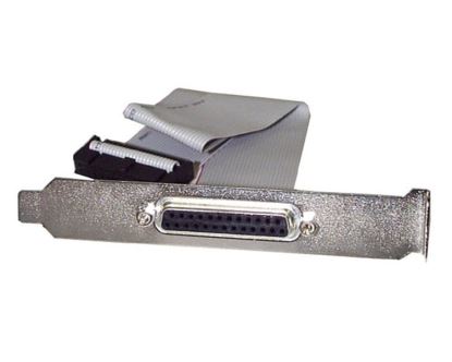 StarTech.com PLATE25F16 cable gender changer DB-25 IDC Gray1