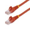 StarTech.com 25 ft Red Snagless Category 5e (350 MHz) UTP Patch Cable networking cable 300" (7.62 m)1