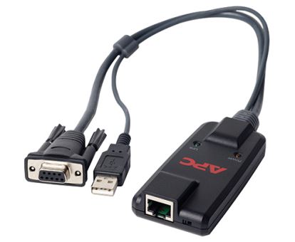 APC KVM-SERIAL KVM cable Black1