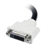 StarTech.com DVIDEXTAA6IN DVI cable 5.91" (0.15 m) DVI-D Black3