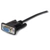 StarTech.com MXT10050CMBK serial cable Black 19.7" (0.5 m) DB-92