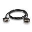 C2G 12ft CMG-Rated DB9 Low Profile Null Modem M-F serial cable Black 144.1" (3.66 m)1
