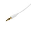 StarTech.com MU1MMMSWH audio cable 39.4" (1 m) 3.5mm White2