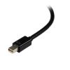 StarTech.com MDP2VGDVHD video cable adapter 5.91" (0.15 m) Mini DisplayPort DVI-D + VGA (D-Sub) + HDMI Black4