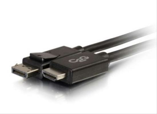 C2G 3ft DP / HDMI 35.4" (0.9 m) DisplayPort Black1