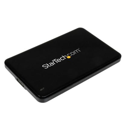 StarTech.com S2510BPU337 storage drive enclosure HDD/SSD enclosure Black 2.5"1