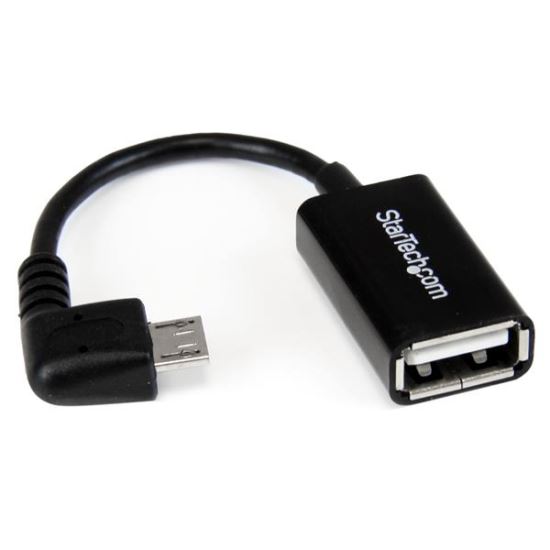 StarTech.com UUSBOTGRA USB cable 5" (0.127 m) USB 2.0 Micro-USB B USB A Black1