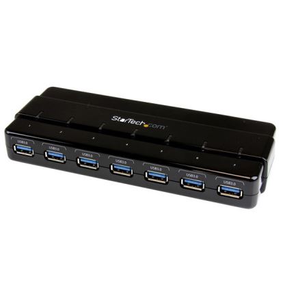 StarTech.com ST7300USB3B interface hub USB 3.2 Gen 1 (3.1 Gen 1) Type-B 5000 Mbit/s Black1