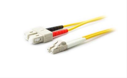 AddOn Networks 1m SC/LC SMF fiber optic cable 39.4" (1 m) Yellow1