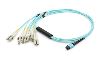 AddOn Networks ADD-MPO-6LC30M5OM3 fiber optic cable 1181.1" (30 m) MPO/MTP LC OM3 Blue1